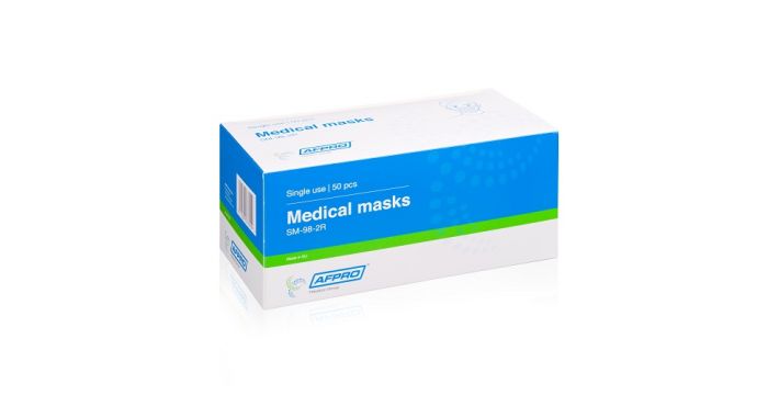 Omdoos AFPRO Filters mondkapjes Type IIR (27 doosjes = 1350 mondmaskers)