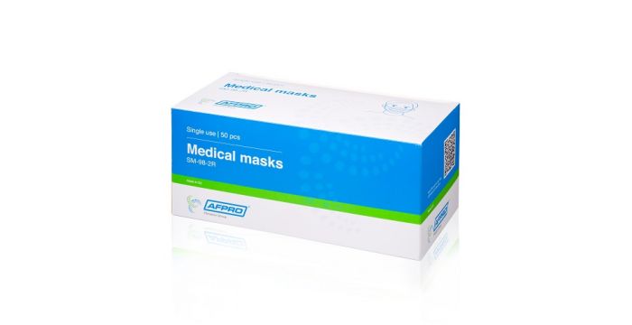 Omdoos AFPRO Filters mondkapjes Type IIR (27 doosjes = 1350 mondmaskers)